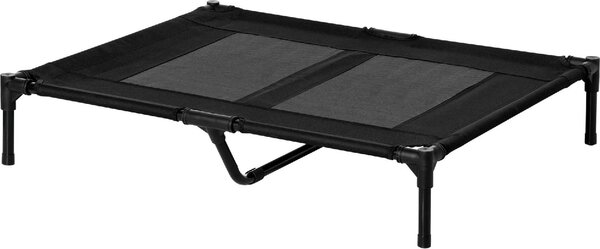 AllMyPets Brandina per Cani Grandi in Metallo e Tessuto Oxford con Borsa di Trasporto 92x76x18 cm colore Nero - 3BKW13F