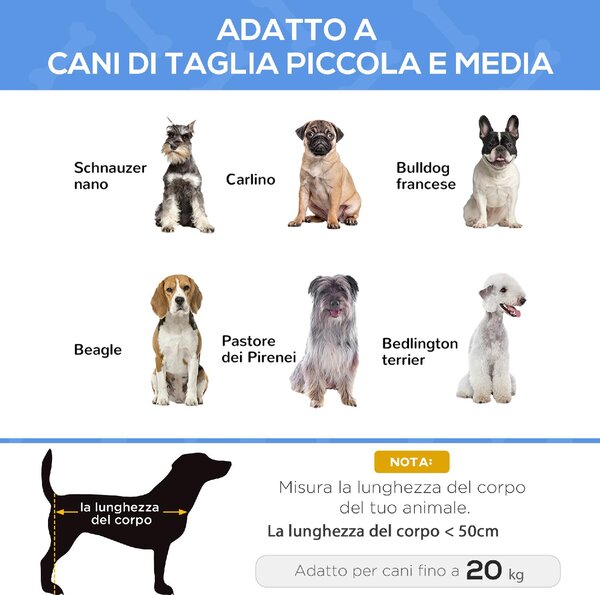 AllMyPets Brandina per Cani Piccoli e Medi Rialzata con Poggiatesta da Esterno 91x69x29 cm colore Nero