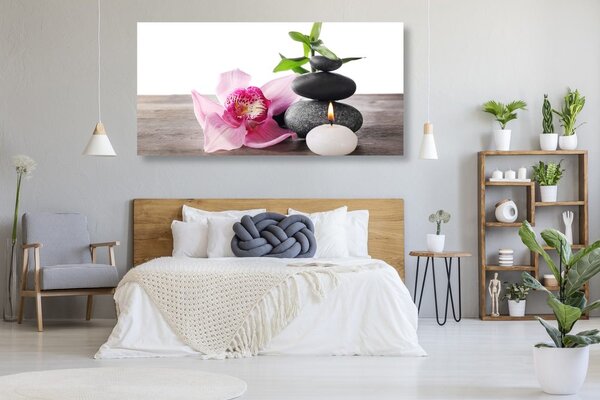 Quadro su tela – Natura morta zen armoniosa