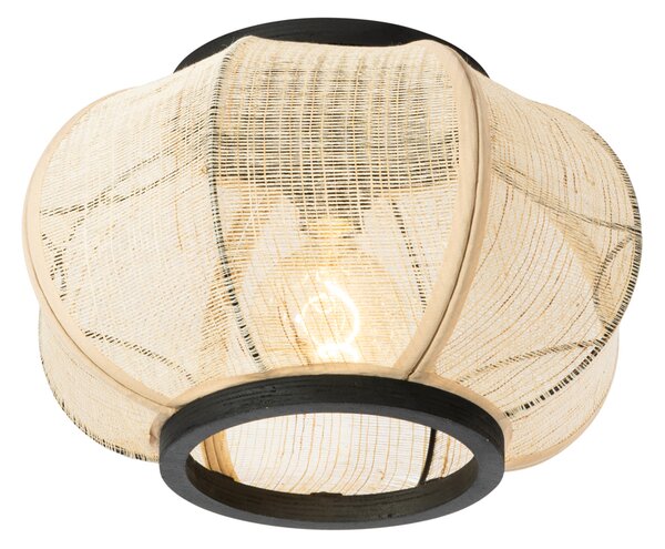 Lampada da soffitto orientale marrone - Rob