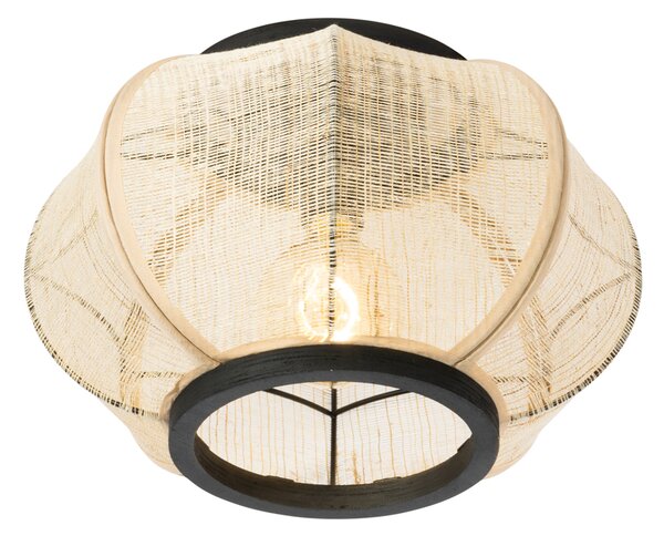 Lampada da soffitto orientale marrone - Rob
