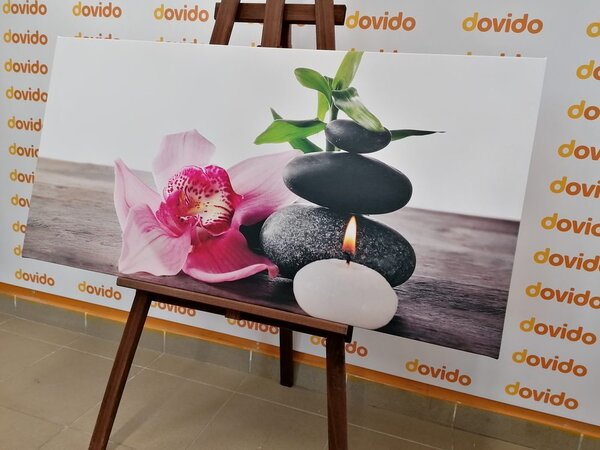 Quadro su tela – Natura morta zen armoniosa