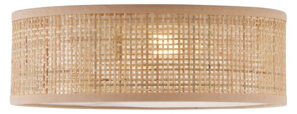 Lampada da soffitto in rattan orientale 30 cm - Trammy