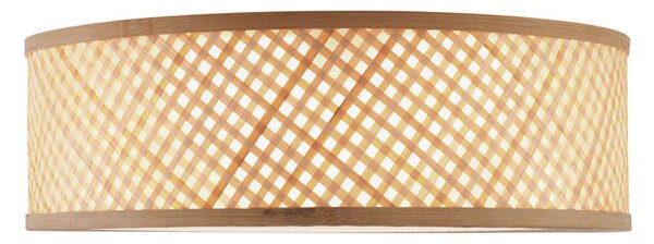 Lampada da soffitto in bambù orientale naturale 40 cm - Tremmo