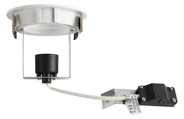 Set di 6 faretti da incasso moderni bianchi orientabili AR70 - Cisco
