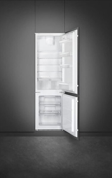Smeg C41721F Frigorifero da Incasso Combinato Capacit 267 Litri Classe F Raffreddamento Ventilato