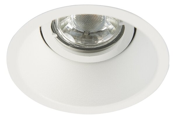 Set di 6 Faretto da incasso bianco ruotabile e inclinabile - Alloy
