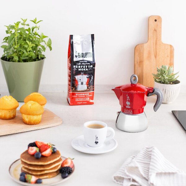 Bialetti Caffettiera Moka Induzione 0.16 lt Alluminio - 6944