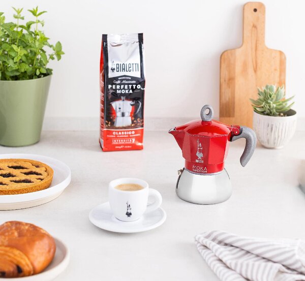 Bialetti Caffettiera Moka Induzione 0.16 lt Alluminio - 6944