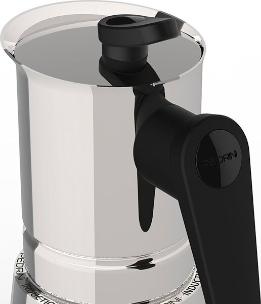Pedrini Caffettiera Induzione 4 tazze Acciaio inossidabile - CF037
