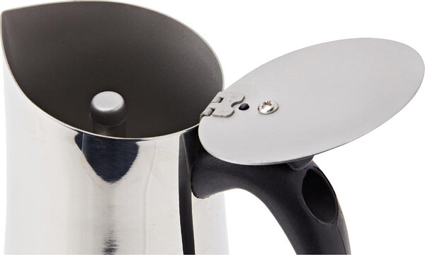 ILSA Caffettiera Induzione 4 tazze Moka Acciaio Inox 18/10 - 00880040ICC Elly