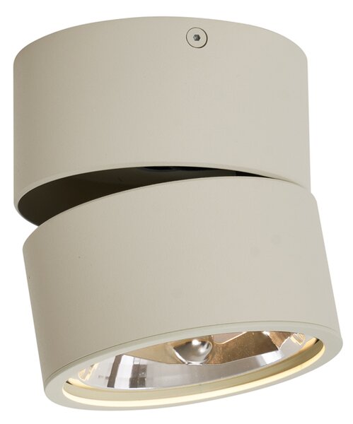Faretto da soffitto moderno beige G9 girevole e orientabile - Go Nine