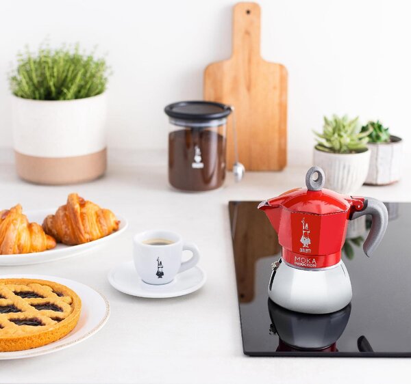 Bialetti Caffettiera Moka Induzione 0.16 lt Alluminio - 6944