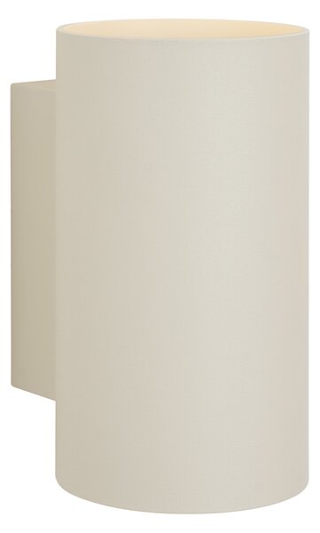 Applique moderna beige GU10 50mm rotonda 2 luci - Sandy