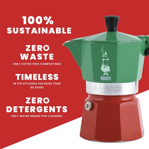 Bialetti Caffettiera Moka Moka Express - 5322