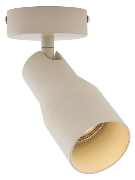 Faretto da soffitto moderno beige GU10 Ø50mm - Stanley