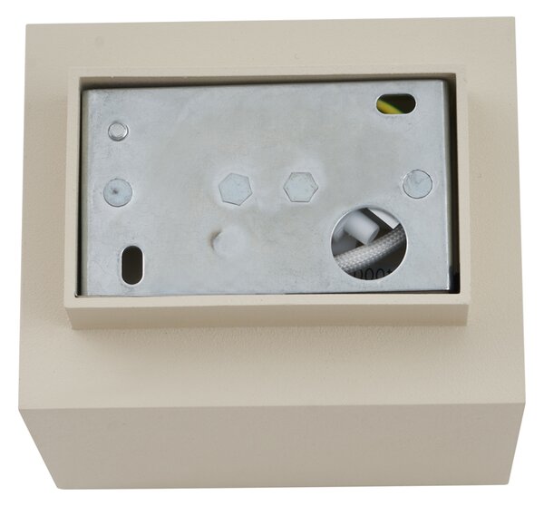 Applique moderna beige G9 quadrata - Sola