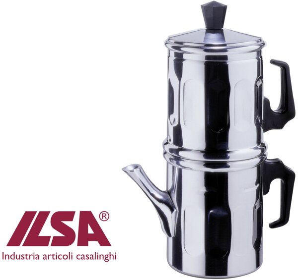 ILSA Caffettiera Napoletana a 1 Tazza Alluminio - 18