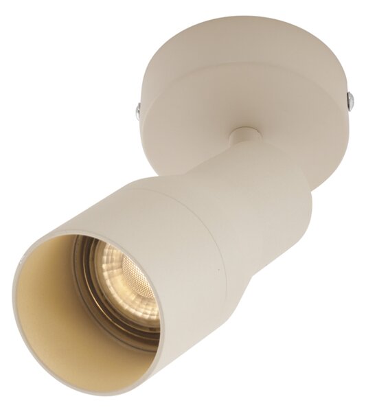 Faretto da soffitto moderno beige GU10 Ø50mm - Stanley