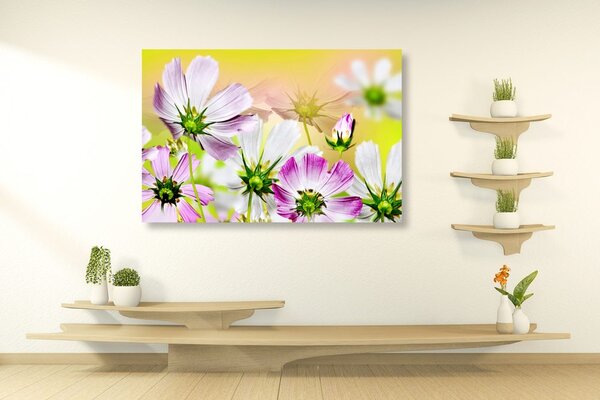 Quadro su tela – Fiori estivi