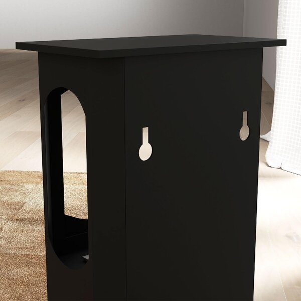 DecHome Camino a Bioetanolo Autoportante Bruciatore da 1.2L Durata 3 Ore Area Riscaldata 20-25 mq colore Nero - 110BKS386