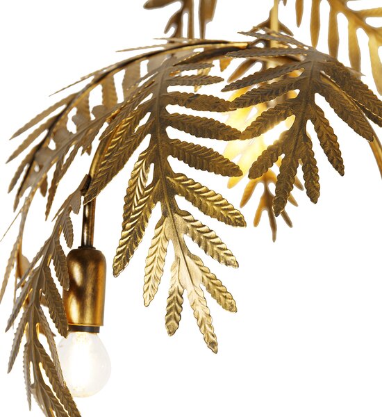 Lampada da terra smart oro 193 cm 3 luci incl. 3 Wifi P45 - Botanica