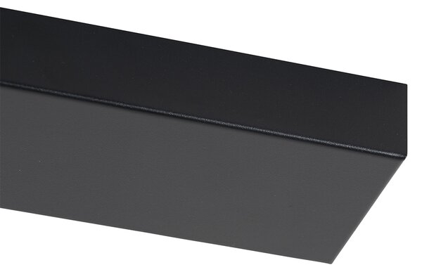 Faretto da soffitto smart nero 2 luci regolabile incl. 2 Wifi GU10 50mm - Renna