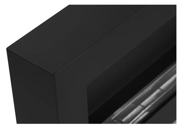 Divina Fire Camino a bioetanolo biocamino da parete Siena Nero 90x12x40 h - DF91022