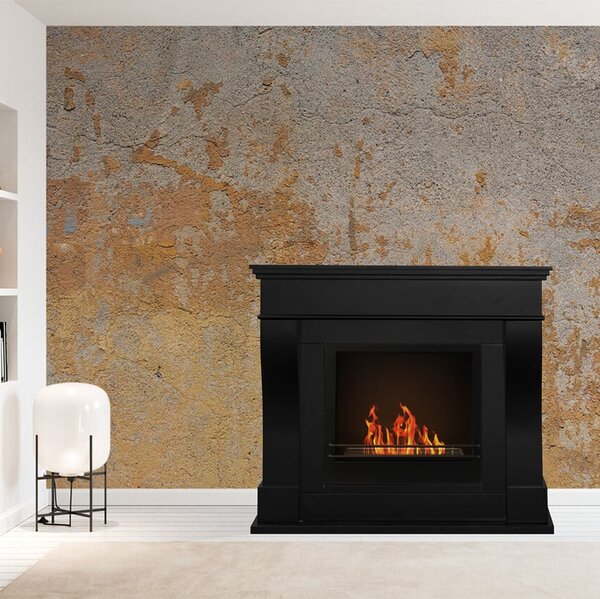 Divina Fire Camino a bioetanolo biocamino da terra Washington Nero 111x43x99 - DF87057