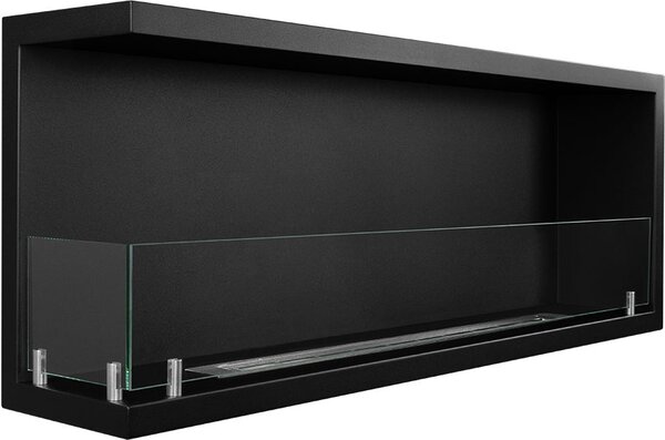 Divina Fire Camino a Bioetanolo da Incasso ad Angolo Biocamino Angolare 120x45 Sutri 120 SX - DF1200SX