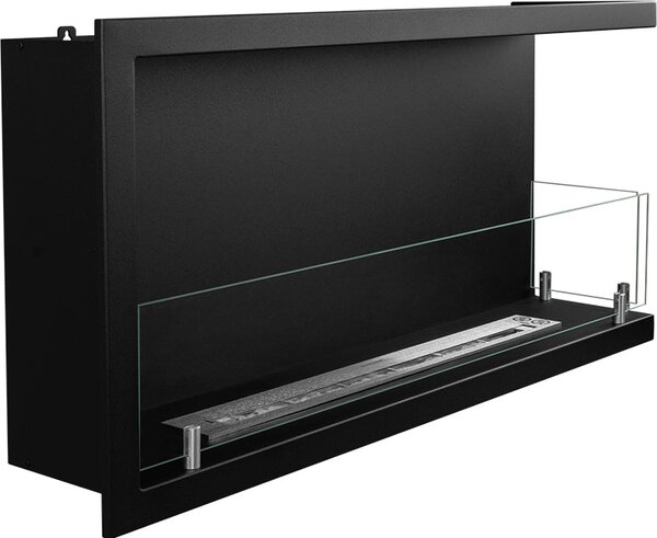 Divina Fire Camino a Bioetanolo da Incasso ad Angolo Biocamino Angolare 90x45 Sutri 90 DX - DF900DX