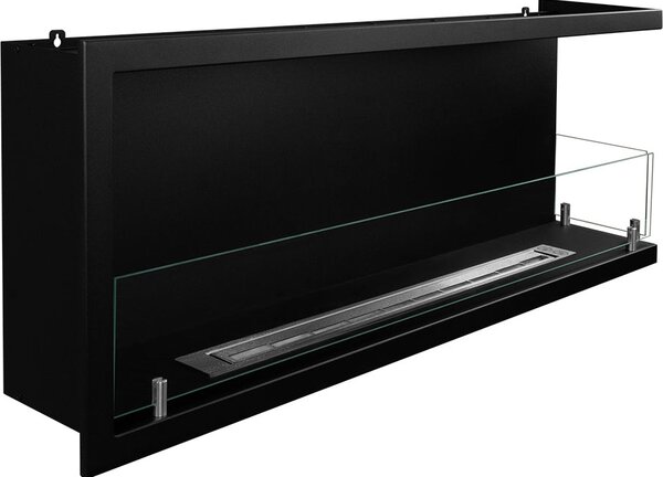 Divina Fire Camino a Bioetanolo da Incasso ad Angolo Biocamino Angolare 120x45 Sutri 120 DX - DF1200DX