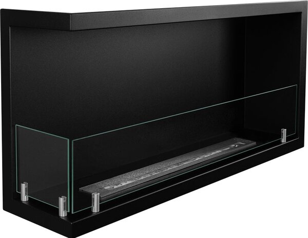 Divina Fire Camino a Bioetanolo da Incasso ad Angolo Biocamino Angolare 90x45 Sutri 90 SX - DF900SX
