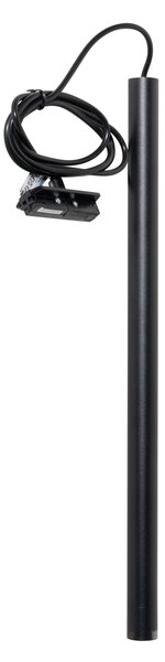 Lampada a sospensione nera moderna per sistema binario monofase - Iconic Frini