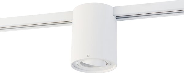 Faretto da binario monofase moderno bianco - Iconic Rondoo Up