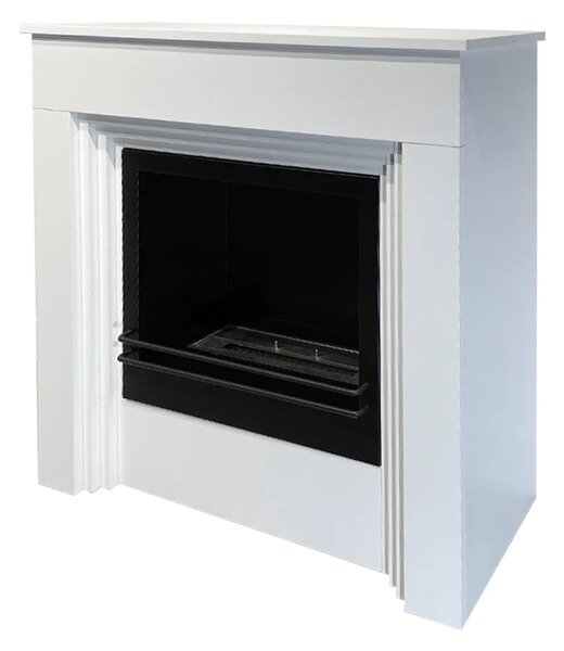 Divina Fire Camino a Bioetanolo da Terra Bellini in Legno Bianco 96x35xh96 cm - DF95597