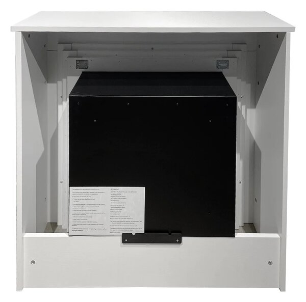 Divina Fire Camino a Bioetanolo da Terra Bellini in Legno Bianco 96x35xh96 cm - DF95597