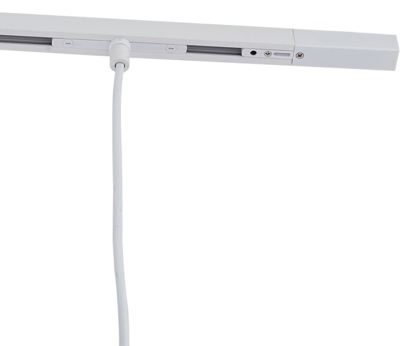 Sistema di illuminazione a binario moderno con 3 luci a sospensione bianche monofase - Slimline Keno