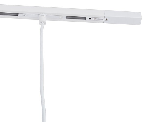 Sistema di illuminazione su binario moderno con 6 luci a sospensione bianche monofase - Slimline Keno