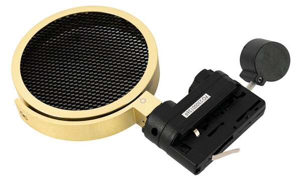 Faretto a binario moderno trifase oro - Master 111 Honey