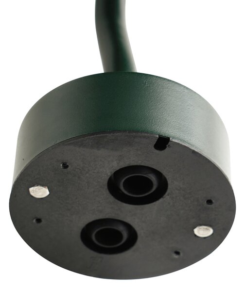 Lampada da parete per esterni verde scuro IP44 - Monaco
