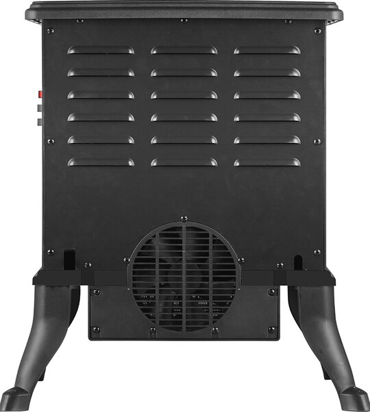 Ardes Camino Caminetto Elettrico Moderno effetto fiamma Potenza 1500 Watt colore Nero - AR354 Junior