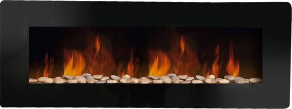Divina Fire Camino elettrico caminetto da parete Dallas 127x11x50 h - DF91388
