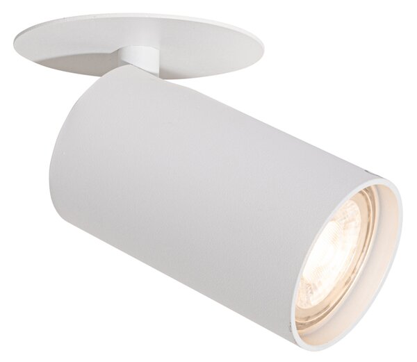 Set di 6 faretti da incasso moderni bianchi GU10 50mm - Chels