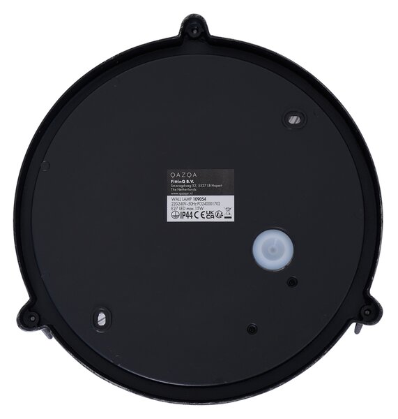 Lampada da Parete per Esterni Argento Rotonda IP44 - Noutica