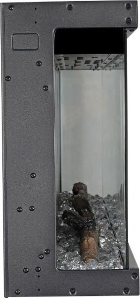 Divina Fire Camino Elettrico da Parete Caminetto a Incasso 3 Lati BOSTON100 L101,6xP20xH44 - DF103968
