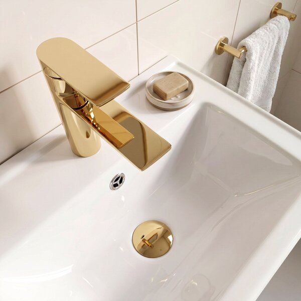 Mobile bagno con lavabo Rea DB85-50-3 Orio Light 50cm