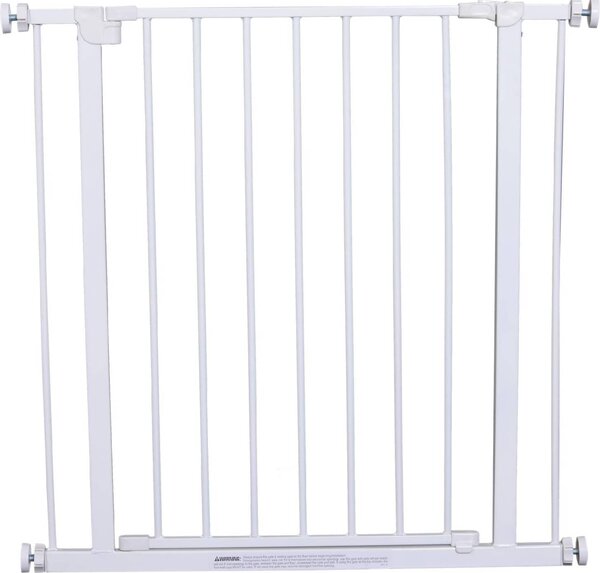 AllMyPets Cancelletto per Cani colore Bianco 76 x 72-82 cm - D71AMP59