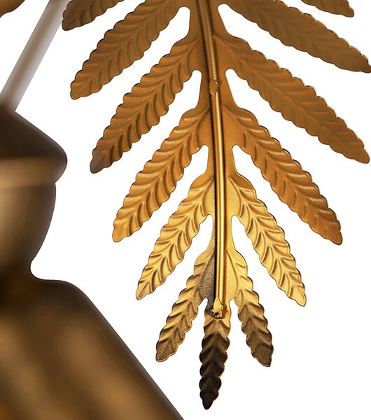 Lampada da terra smart oro 156 cm incl. 2 Wifi G95 - Botanica