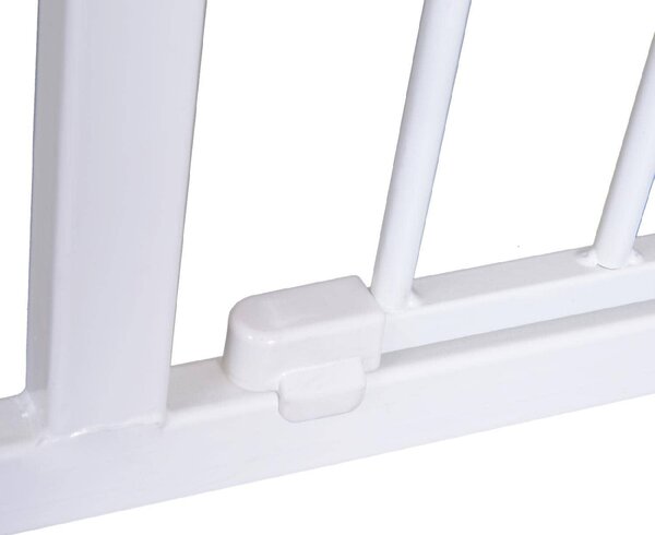 AllMyPets Cancelletto per Cani colore Bianco 76 x 72-82 cm - D71AMP59